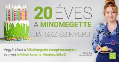 20 éves a Mindmegette! Játssz velünk, és nyerj!