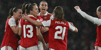 Az Arsenal norvég focistája hatalmas gólt lőtt a Bayernnek - videó