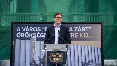 Megszakította Karácsony beszédét a Fidelitas + videó