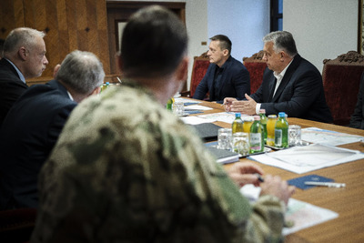Orbán Viktor: Nekünk Magyarország biztonsága az első