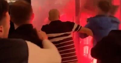 BL: balhé a rangadó előtt, a PSG-ultrák megtámadták a Newcastle-drukkereket – videó