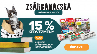Fizessen elő kedvenc lapjára! Kedvezményes előfizetés mellé ajándék könyvcsomag!