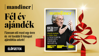 Vásároljon most egy éves Mandiner előfizetést és fél évet mi állunk!