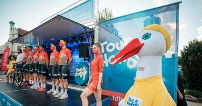 A rajt előtt Siófokon mutatkoztak be a Tour de Hongrie résztvevői