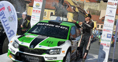 Új helyen az Ózd–Eger rali díjkiosztója